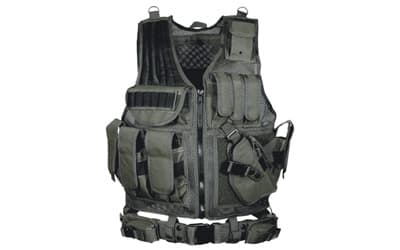 Leapers, Inc. - UTG 547 - Law Enforcement Tactical Vest, Vest, Black