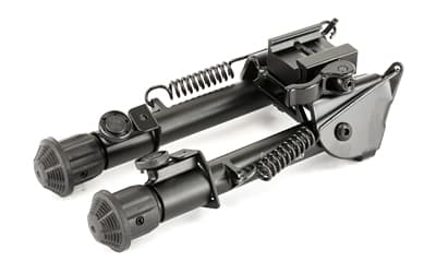 Leapers, Inc. - UTG Tactical Op Bipod, Fits Picatinny or Weaver Rail, 5.9" - 7.3", with QD Lever Mount, Black