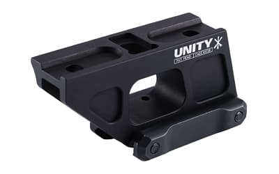 Unity Tactical FAST Micro, Red Dot Mount, 2.26" Optical Height, Compatible with CompM4/CompM4s Footprint, Anodized Finish, Black
