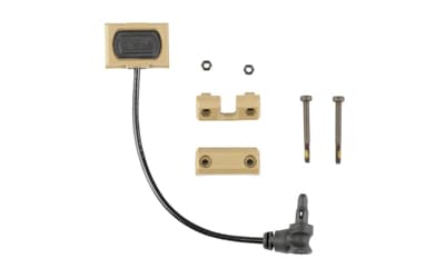 Unity Tactical ModButton Lite, 4.5", Remote Switch For Crane Laser, Fits Picatinny, Flat Dark Earth