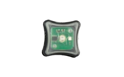 Unity Tactical SPARK, Marker Light, Green, All Polymer Construction, Velcro Backer, Matte Finish, Black