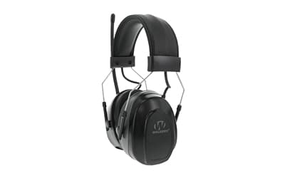 Walker's Joblink Digital AM/FM Radio Ear Muff, Built-in Radio, Bluetooth Enabled, Black