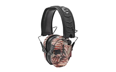 Walker's Razor Slim Electronic Ear Muffs, American Flag