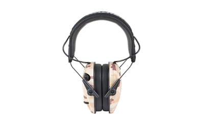 Walker's Razor Slim, Electronic Earmuff, Low-Profile Design, Tan Frog Skin Camo