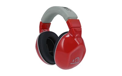 Walker's Boomies Passive Hearing Protection, Earmuff, Extra Small, Crimson Red