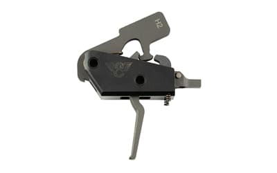 Wilson Combat Tactical Trigger Unit, Heavy Duty Flat Face Trigger, Two-Stage, 4.5-5 Lb, Fits AR-15/AR-10, Dry Film Lube Finish, Black