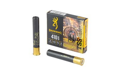 Winchester Ammunition TSS Tungsten Turkey, 410 Bore 3", #9, 13/16 oz, Tungsten Shot Shell, 5 Round Box