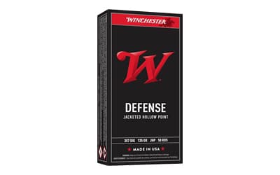 Winchester Ammunition USA, 357SIG, 125 Grain, Jacketed Hollow Point, 50 Round Box