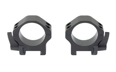 Warne Maxima Horizontal Quick Disconnect Ring, Fits 30MM Optics, Low Height, Steel Construction, Matte Finish, Black