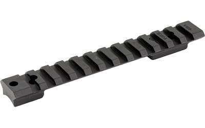 Warne Vapor, 1 Piece Base, 15 MOA, Fits Savage Model 93/93r17/Mark II Rimfire "E" Receivers w/1.625" Ejection Port, Matte Finish, Black