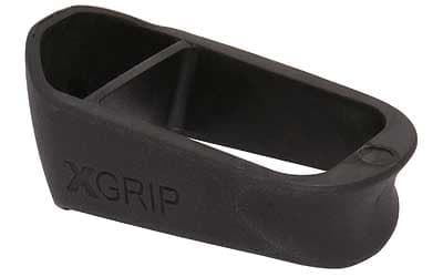 X-GRIP Magazine Spacer, Fits Glock 19/23, Black, +2 Rounds