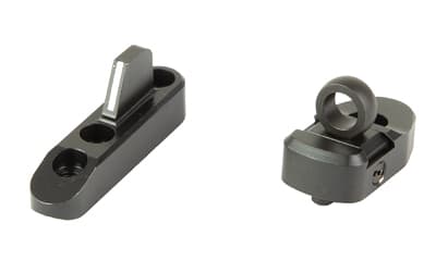 XS Sights Lever Rail and Sights, White Stripe Front Sight, Ghost Ring Rear, Fits Marlin/Ruger 336 with Front Sight Installed in Ramp