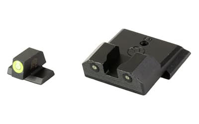 XS Sights R3D 2.0, Tritium Night Sight, Fits S&W M&P Full Size & Compact (Not Optic Ready),Green Front Outline, Tritium Front/Rear