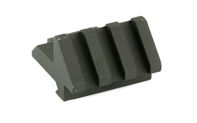 Yankee Hill Machine Co 3 Slot Picatinny Angle Mount, Black, Picatinny, 1 3/16"