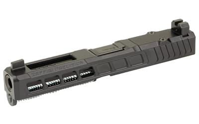 Zaffiri Precision ZPS.3 Complete Slide, Fits GLOCK 17 Gen 3, Top Ported Barrel, Cerakote Finish, Black, RMR Optic Cut