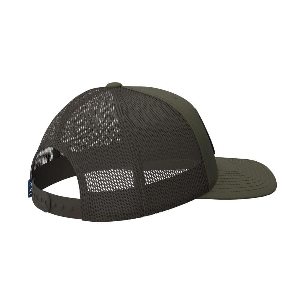 Huk Fly Patch Trucker Hat Moss