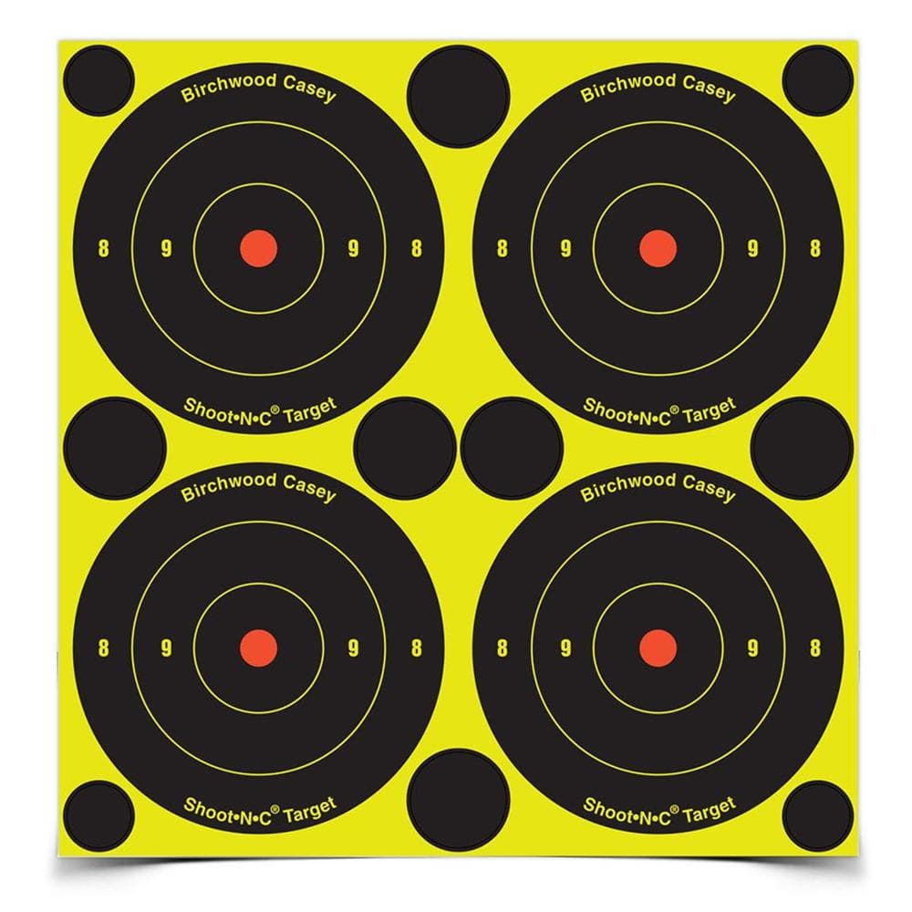 Birchwood Casey Shoot-N-C 3" Bull's Eye Targets