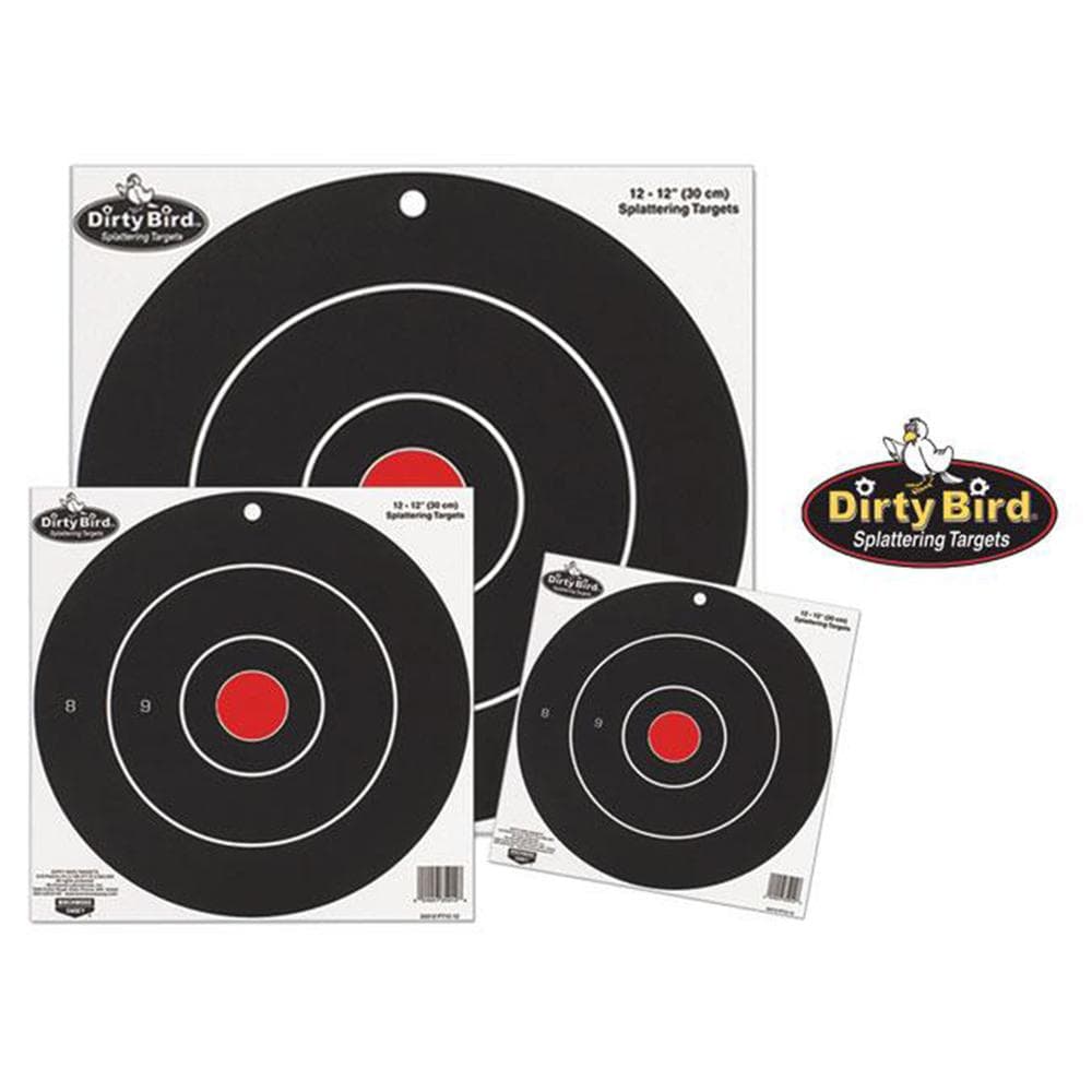 Birchwood Casey Dirty Bird Bull's Eye Targets 17.25" 5/ct