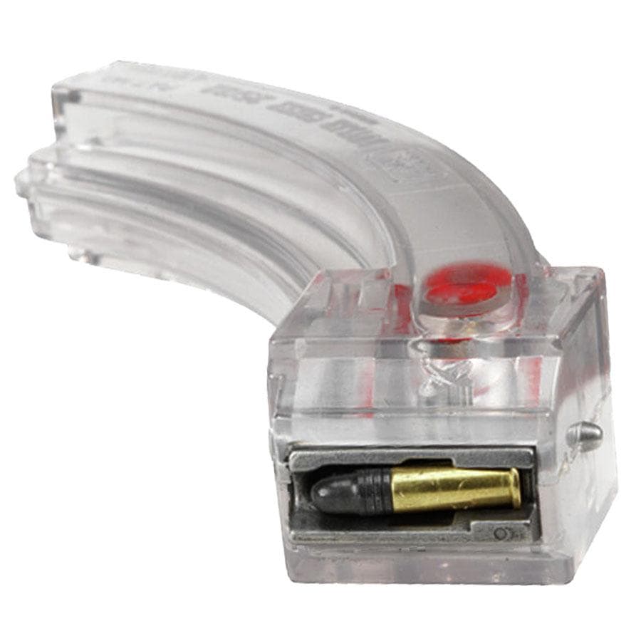 Butler Creek Steel Lips Banana Rifle Magazine Clear Polymer Ruger 10/22 .22 LR 25/rd