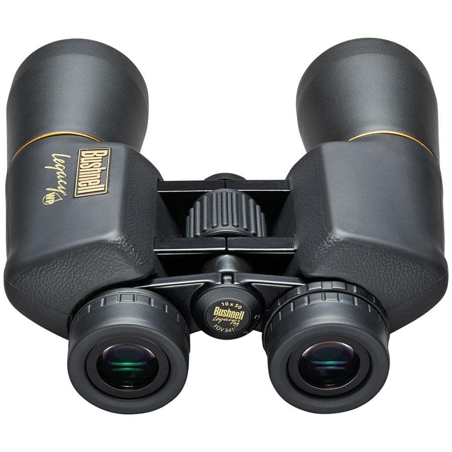 Bushnell Legacy Binocular - 10x50mm Porro Prism Black Matte