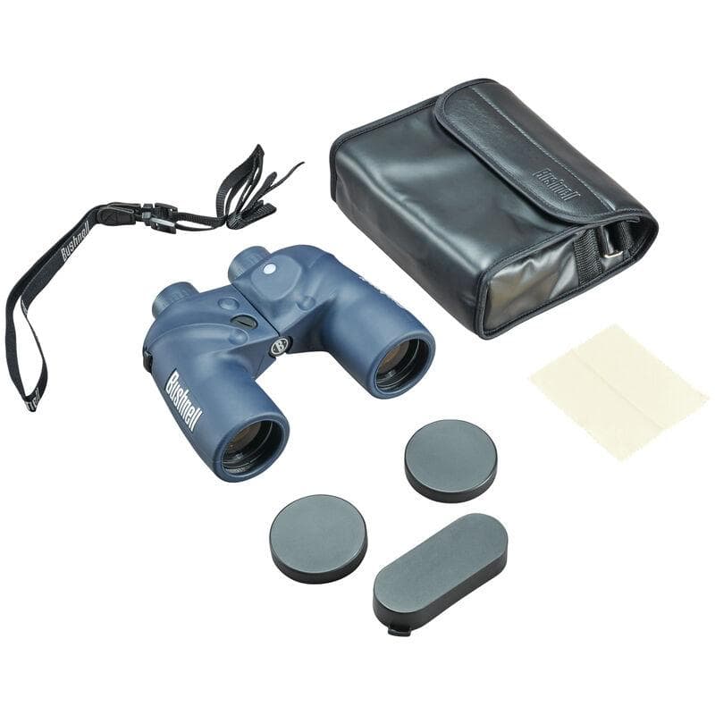 Bushnell Marine 7x50 Binoculars with Internal Rangefinder and Compass