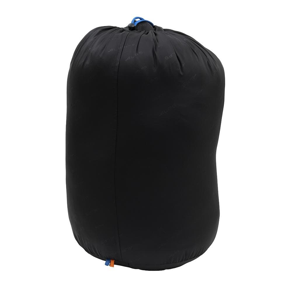 Alps Mountaineering Blaze 0 Regular Sleeping Bag 32x80 Charcoal/Orange