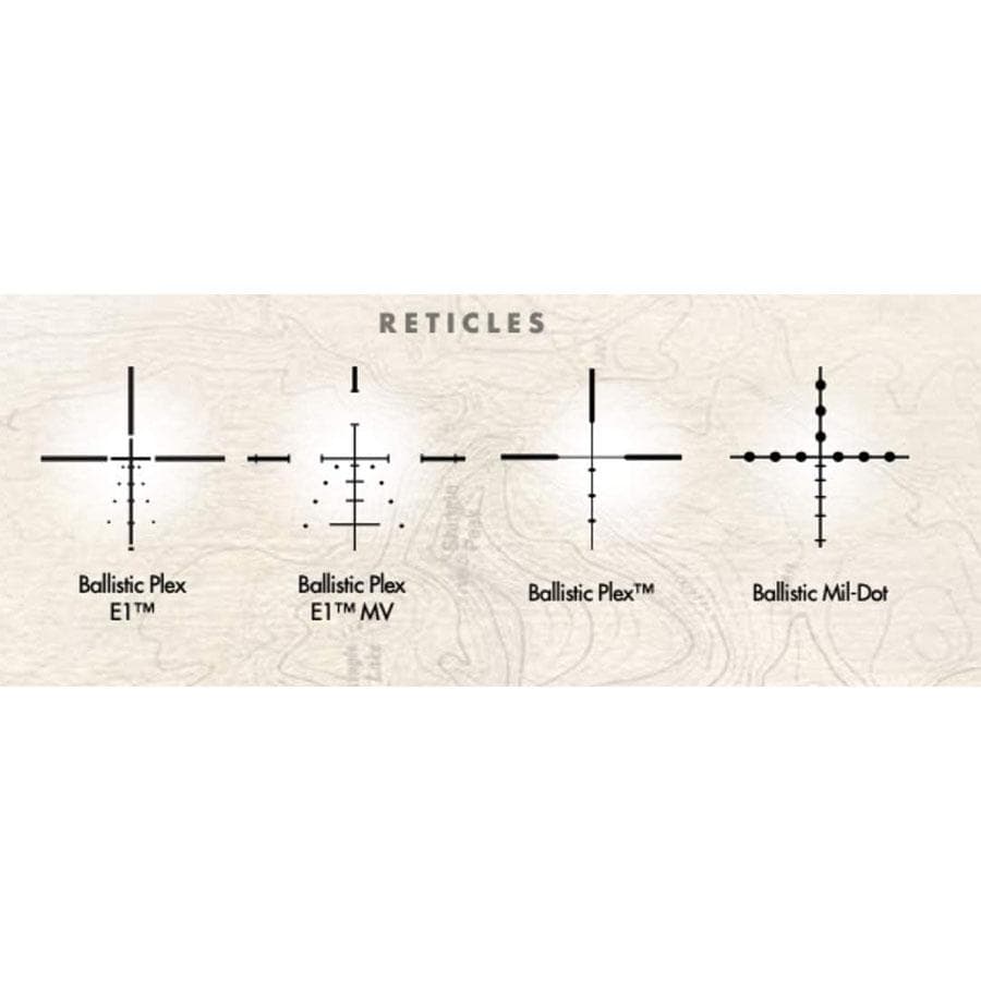 Burris Fullfield E1 Rifle Scope 3-9x40mm 1" SFP Ballistic Plex E1 Non Illum. Matte Black