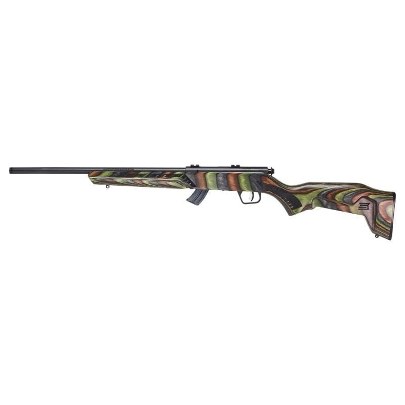 Savage Arms Mark II Minimalist Rifle 22 LR 10/rd 18" Barrel Green Wood