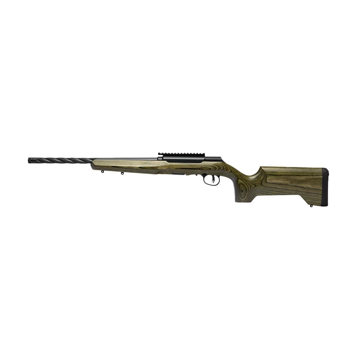 Savage Arms A22 Timber Tactical Rifle .22 LR 10rd Magazine 18" Threaded Barrel OD Green Stock