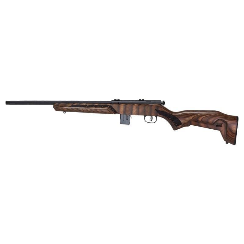 Savage Arms 93R17 Minimalist Rifle 17 HMR 10/rd Magazine 18" Barrel Brown Wood