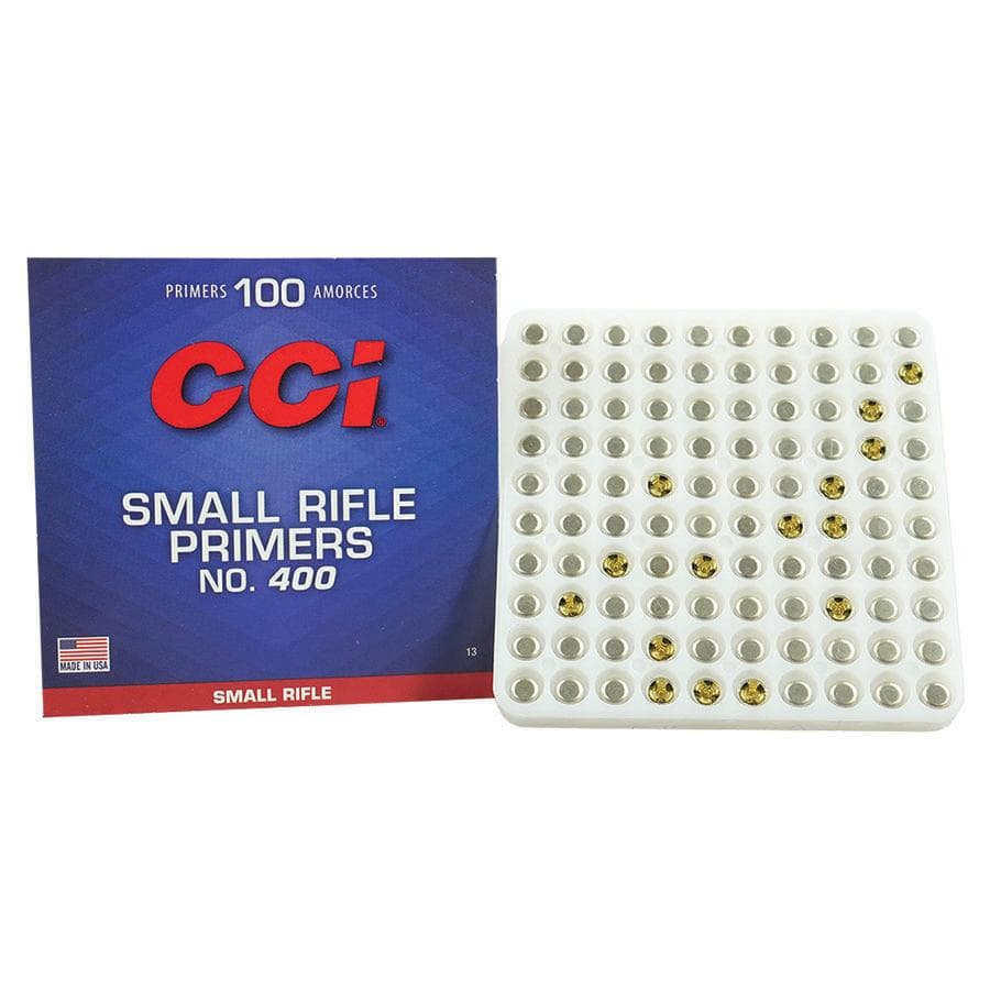CCI Standard Primers #400 Small Rifle - 1000/ct