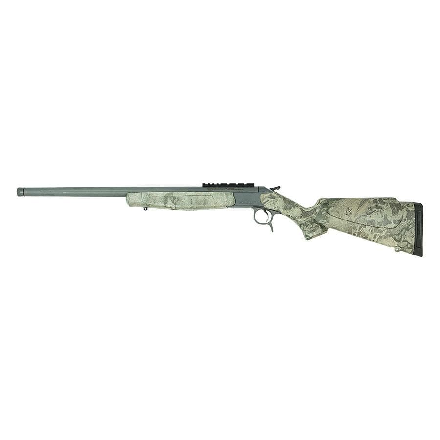CVA Scout V2 TD Rifle .44 Rem Mag Single Shot 22" Threaded Gray Barrel Realtrees Rockslide Stock