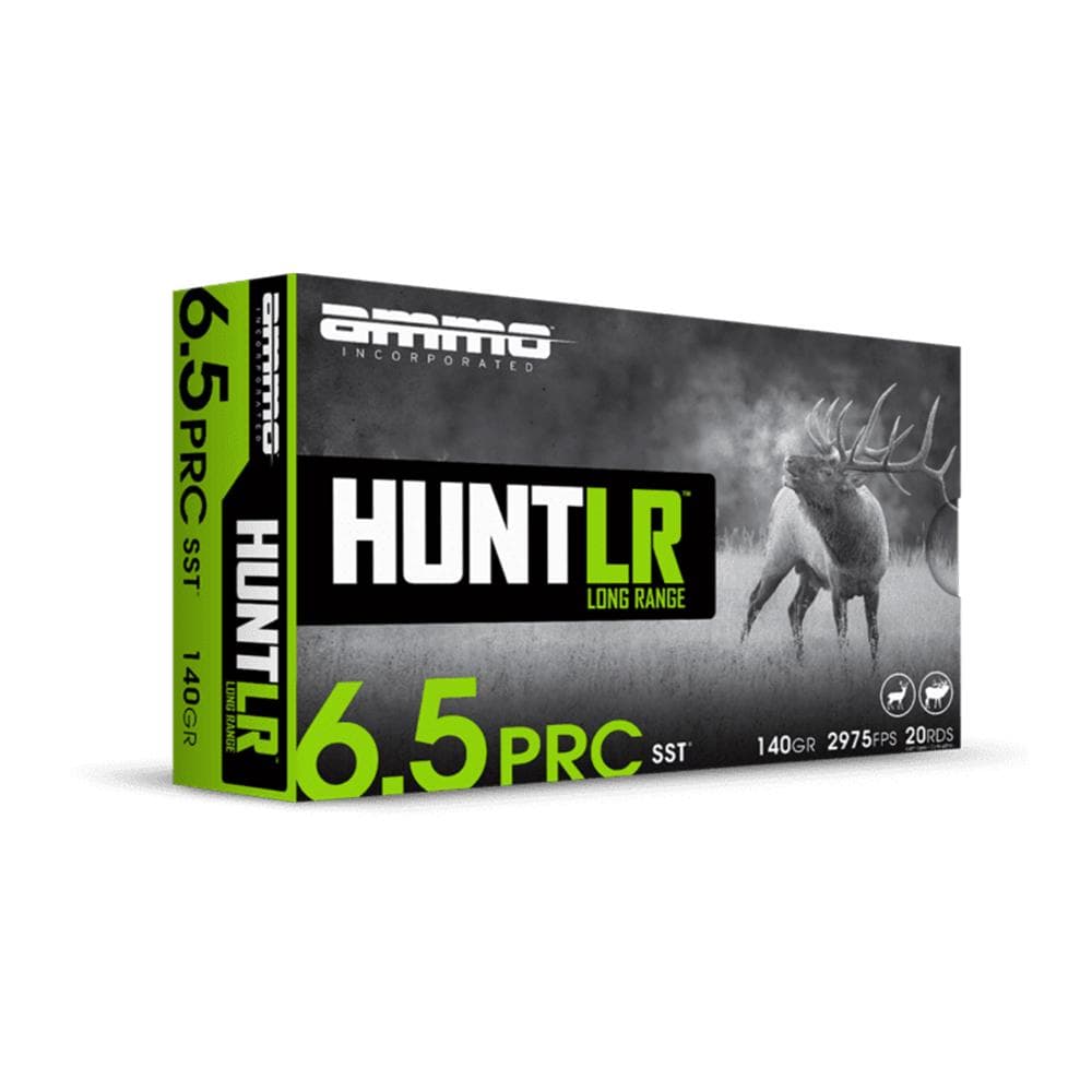 Ammo Inc Hunt LR SST Rifle Ammunition 6.5 PRC 140gr PT 2975 fps 20/ct