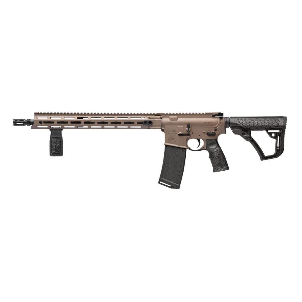Daniel Defense DDM4 V7 Rifle 5.56mm 32rd Magazine 16" Barrel FDE Cerakote 6 Position Stock