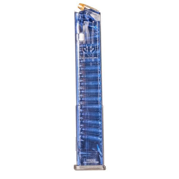 Elite Tactical Systems Glock Handgun Magazine 9mm AR/PCC 32/rd Blue