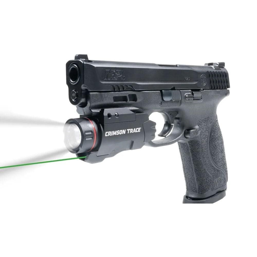 Crimson Trace Universal Rail Master Rail Mount Green Laser Black