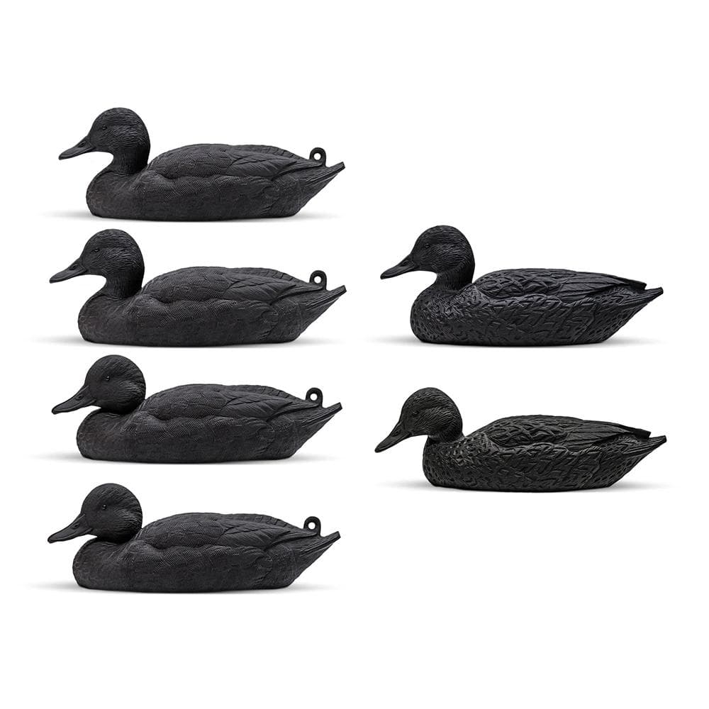 Rig'Em Right Mainline Series Blackouts Duck Decoy 6/ct