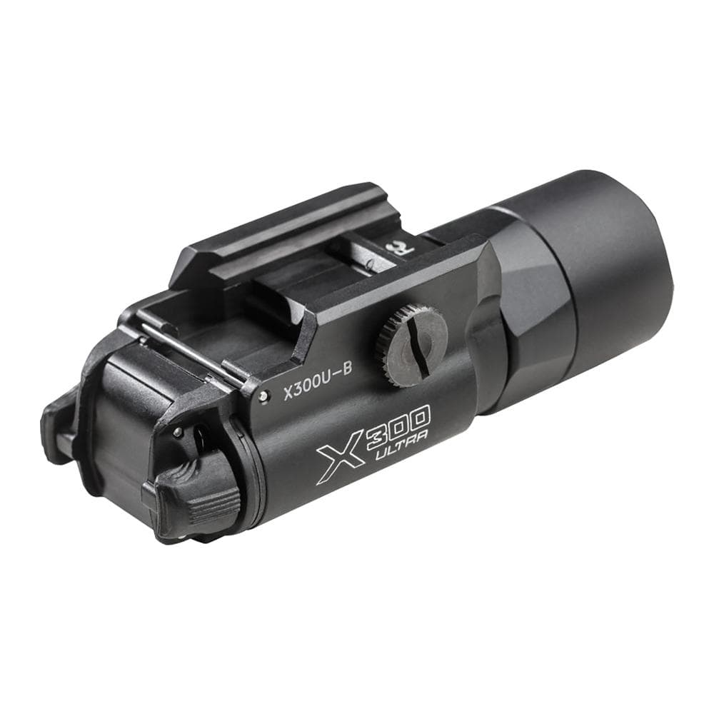 Surefire X300U-B Ultra-High-Output LED Handgun Weapon Light 1000 Lumens Black
