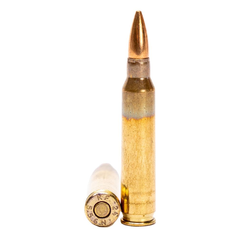 Global Ordnance M193 Rifle Ammunition 5.56x45mm 55gr FMJ 3162 fps 20/ct