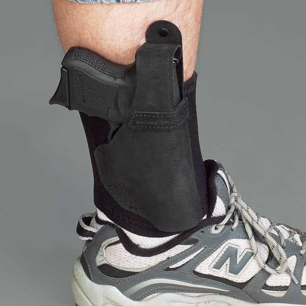 Galco Ankle Lite Ankle Holster for Walther PPS 9mm Luger Black RH