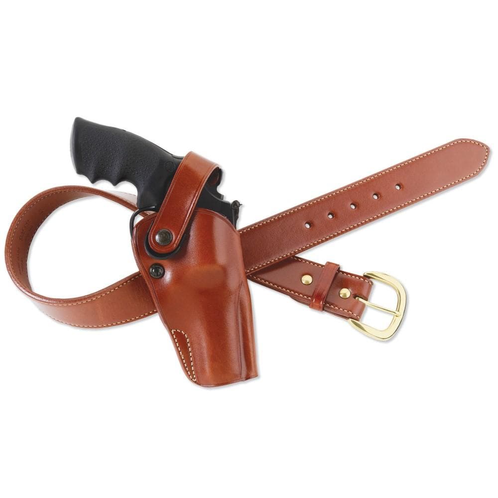 Galco DAO Strongside/Crossdraw Belt Holster for S&W N Frame with 6" Barrel Tan RH