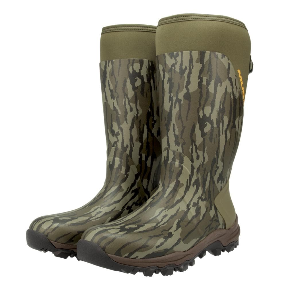 Muddy DV8 17" Non-Insulated Boots Mossy Oak Bottomland Size 10D