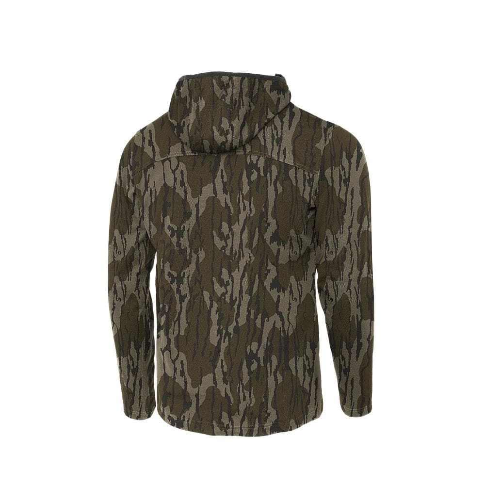 Muddy DV8 Quest Midweight Quarter Zip Hoodie Mossy Oak Bottomland M