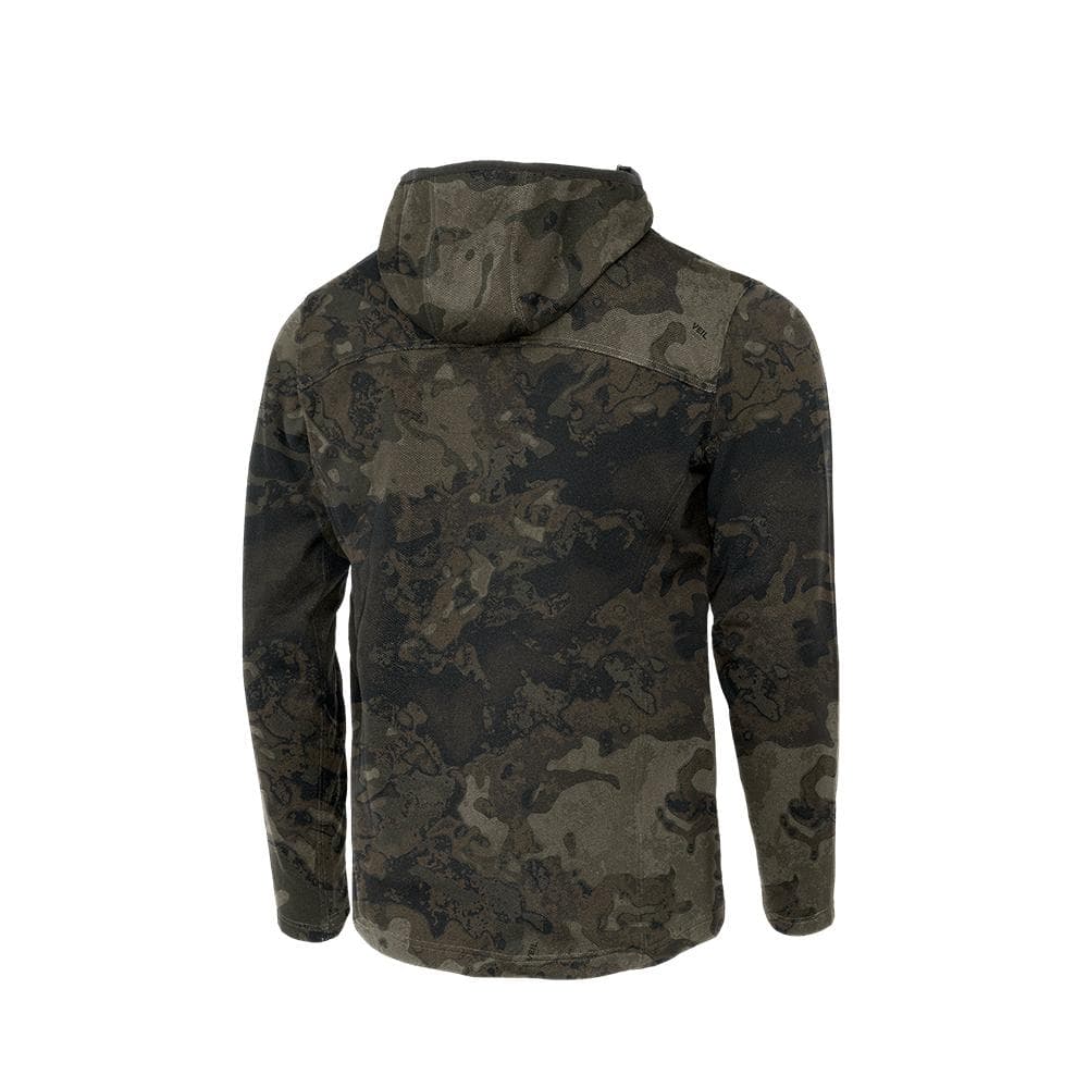 Muddy DV8 Quest Midweight Quarter Zip Hoodie Veil Canyon Grey L