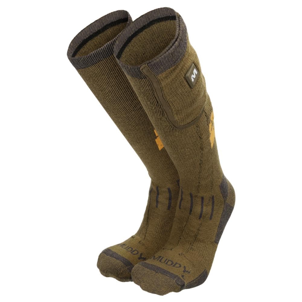 Muddy Nucleus Heated Socks Brown Clay L/XL