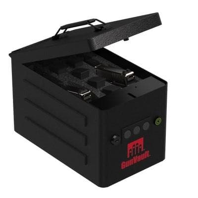 GunVault Range Vault Combination Box Safe for 2 Handguns