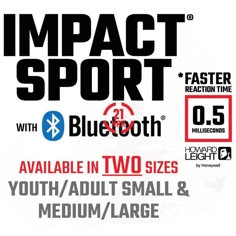 Impact Sport Electronic Earmuff NRR 22db Multi-Cam Black - Howard Leight by Honeywell