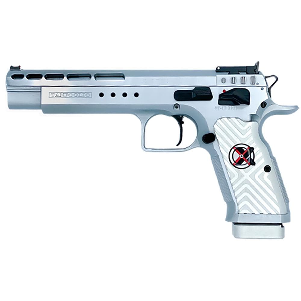 Tanfoglio Gold Match Xtreme Handgun 40 S&W 13rd 6" Barrel Silver