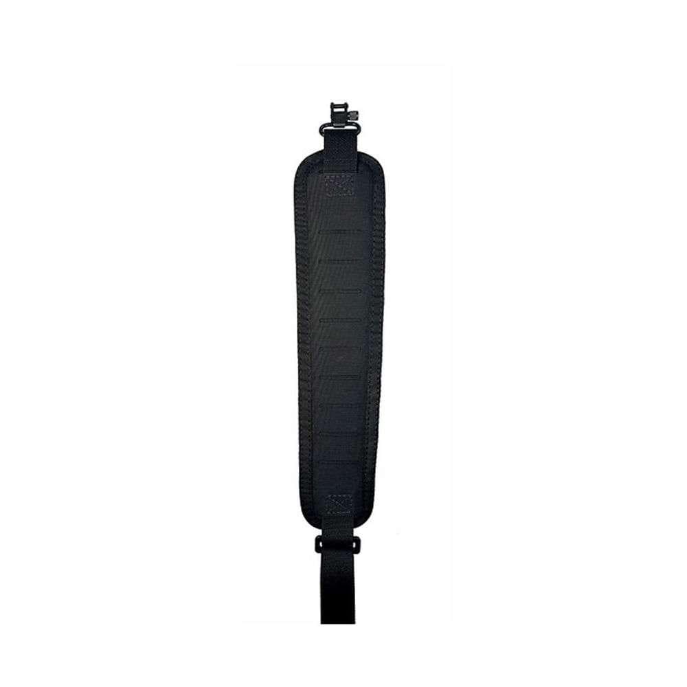 TacShield Precision Rifle Sling Padded Tac-Grip w/ Stud QD Swivels Black