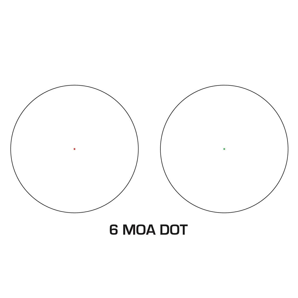 Swampfox Raider Micro Prism Red Dot Sight 1x20 Red IR 6 MOA
